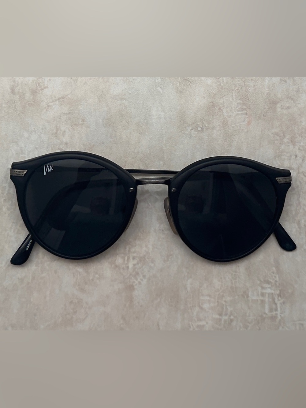 Black Polarized Sunglasses Glass Lenses
